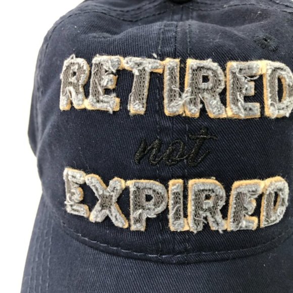 Baseball Hat Retired Not Expired - Picture 2 of 4